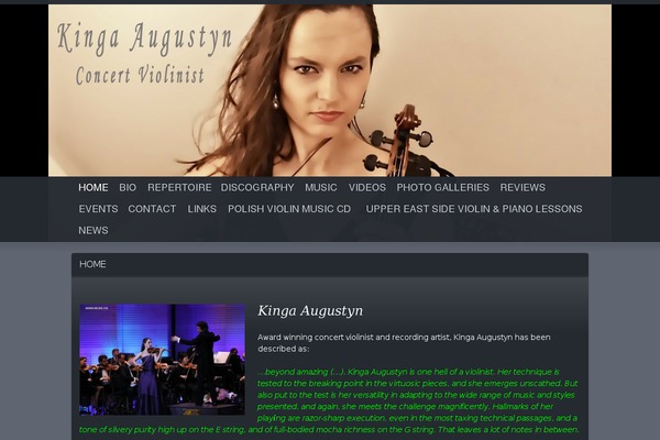Soundcheck theme site design template sample