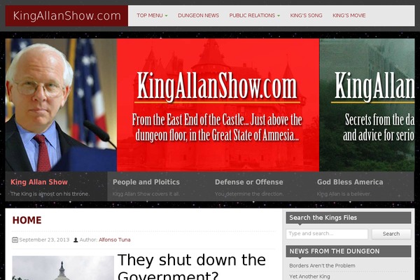 kingallanshow.com site used zAlive