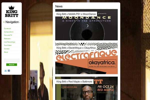 Site using GigPress plugin