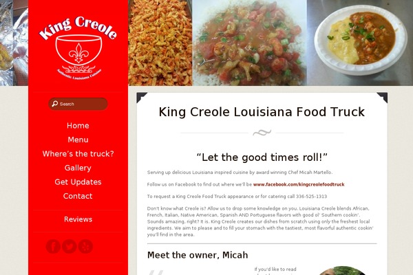 Eatery theme site design template sample
