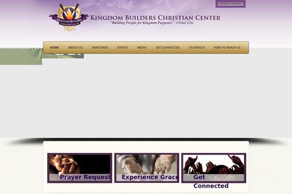 Blessing theme site design template sample