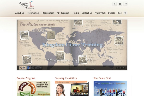 kingdomcometraining.com site used Prestige Light