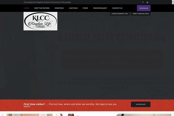 Dunamis theme site design template sample