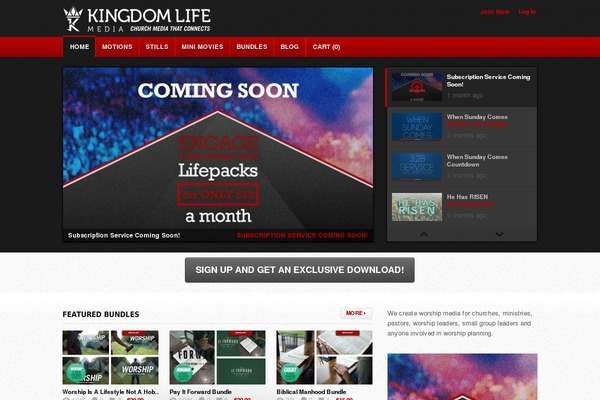 deTube theme site design template sample