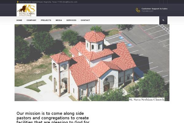 BuildMe theme site design template sample