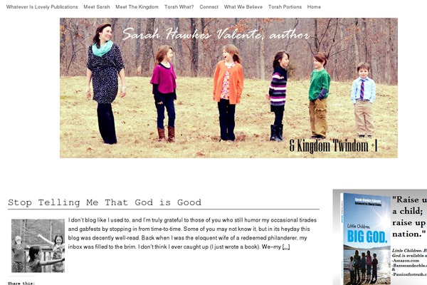Suffusion theme site design template sample