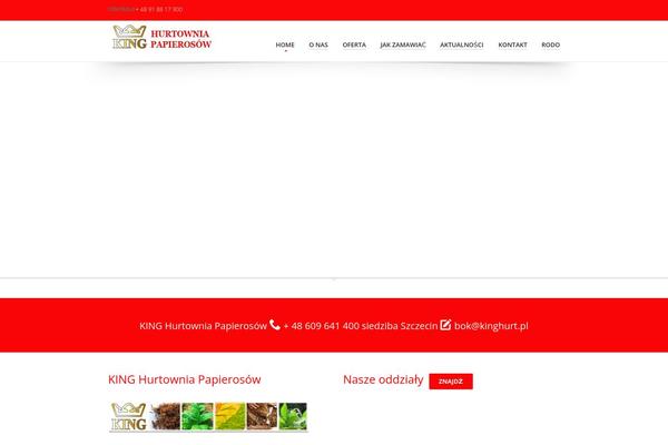 Kickstart theme site design template sample