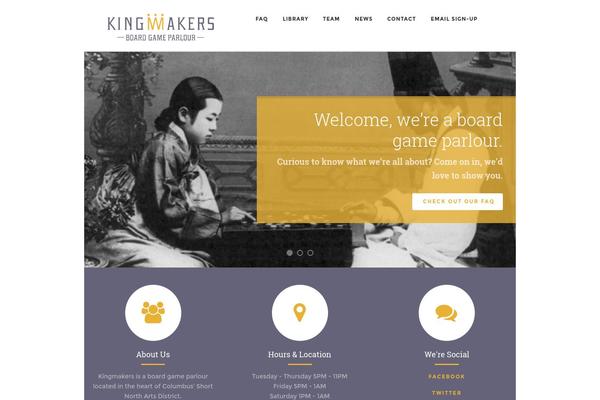 Collab theme site design template sample