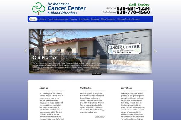 TheProfessional theme site design template sample