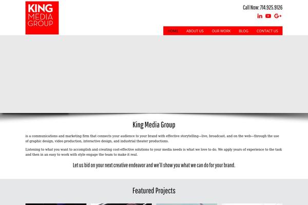 U Design Child theme site design template sample