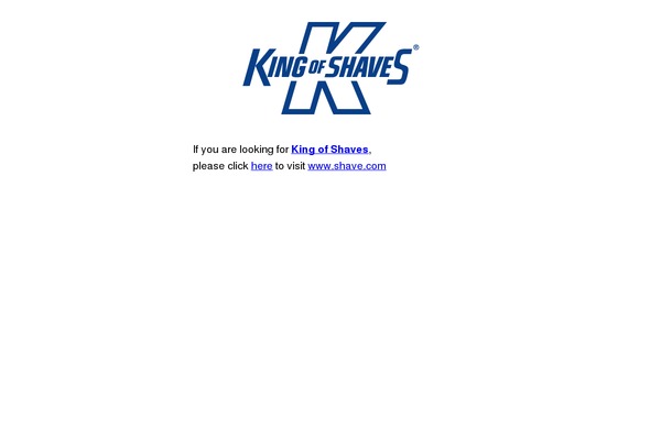 kingofshaves.com site used Cheope