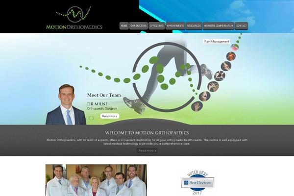 YPO theme site design template sample