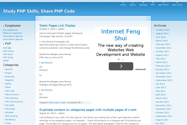 Simple Life theme site design template sample