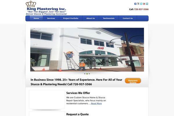 kingplasteringinc.com site used Contract