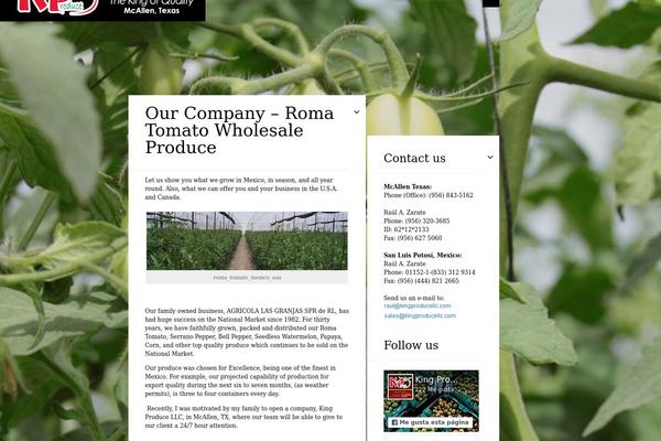 Delight theme site design template sample