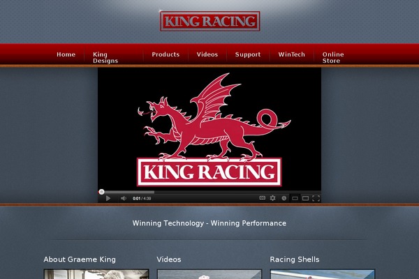 Radial theme site design template sample