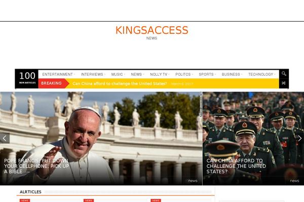 NewsCore theme site design template sample