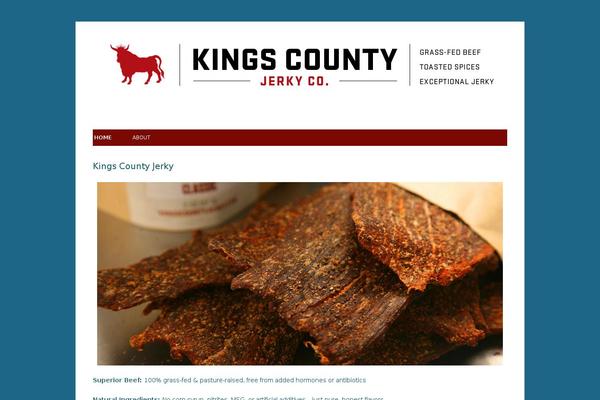 kingscountyjerky.com site used Lectern