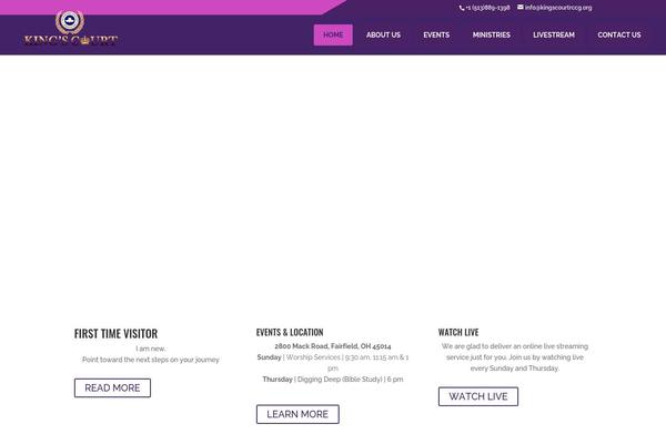Site using Ditty News Ticker plugin