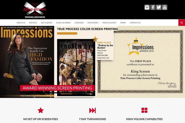 Cartel theme site design template sample