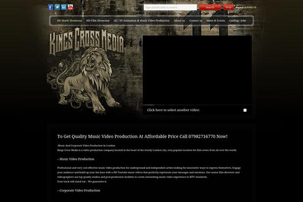 kingscrossmedia.com site used Kisswebmedia