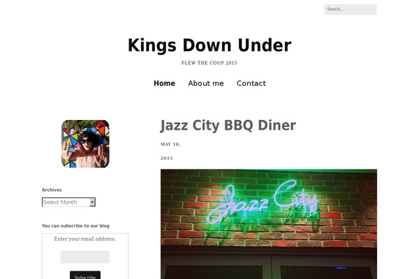 kingsdownunder.com site used Make