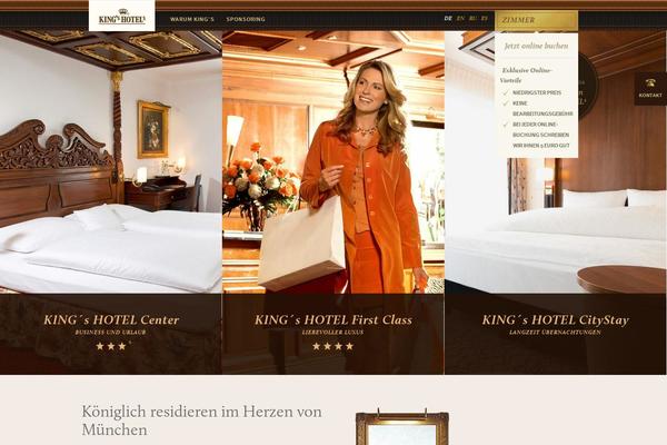 kingshotels.de site used Kingshotels