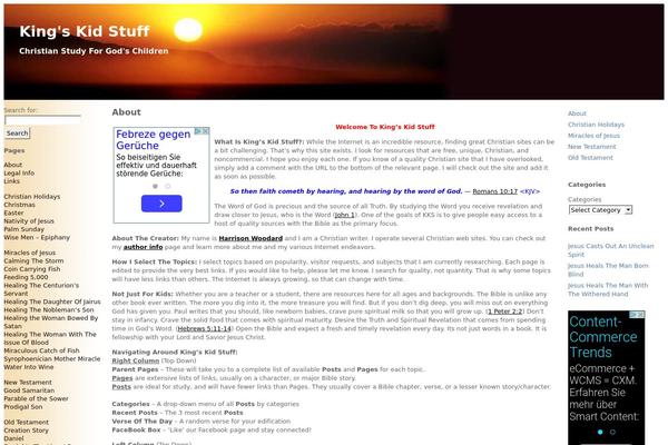 tpSunrise theme site design template sample
