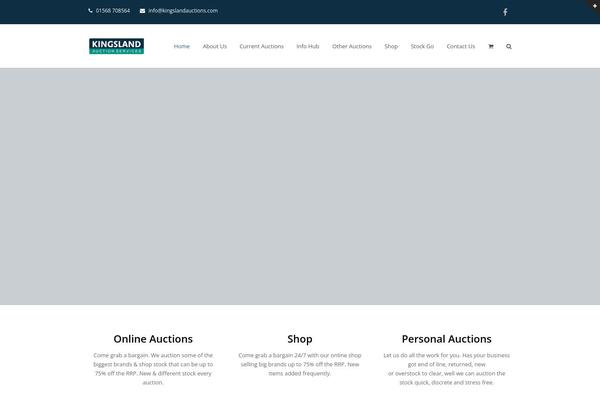Site using WooCommerce plugin