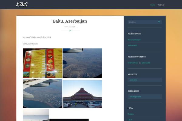 Story theme site design template sample