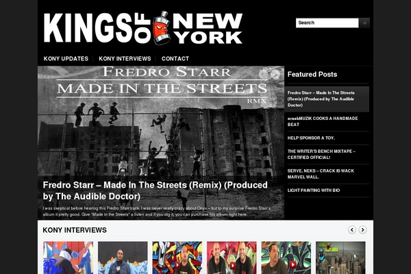 Magazinum theme site design template sample
