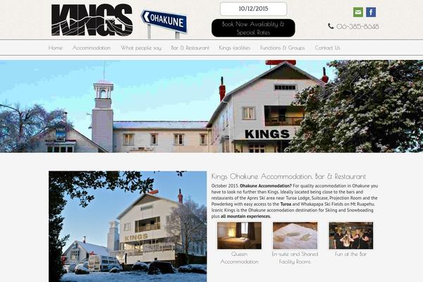 kingsohakune.co.nz site used Kings
