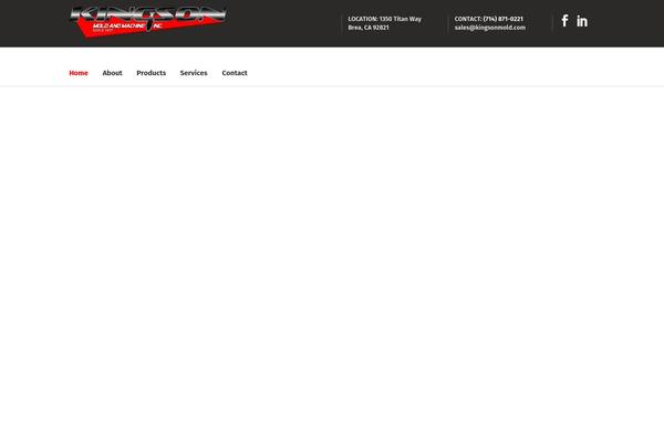 Industrialist-child theme site design template sample
