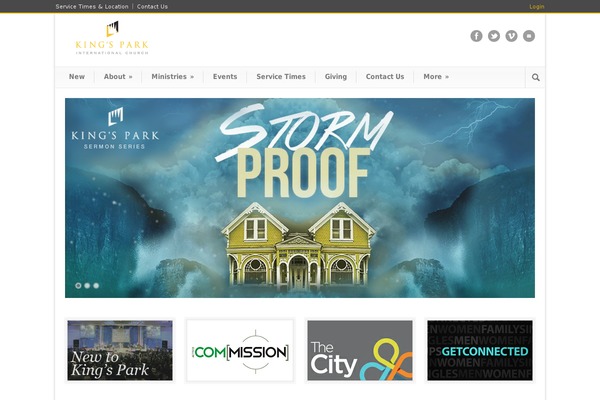 Modernize theme site design template sample