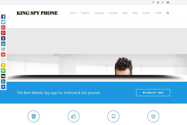 Impreza theme site design template sample