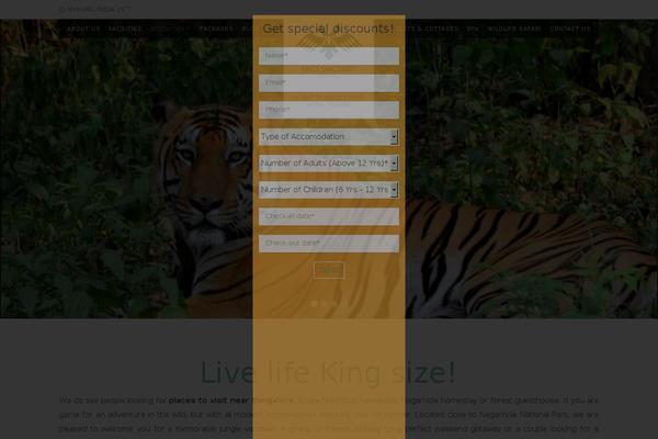 Site using Socials Ignited plugin