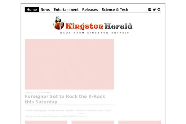 The Fox theme site design template sample