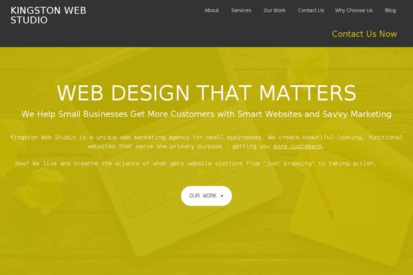 Agency Pro theme site design template sample