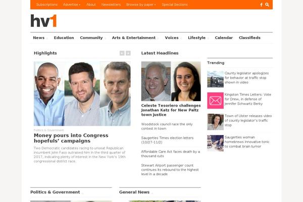 Outspoken theme site design template sample