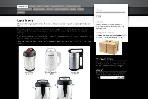 Fusion theme site design template sample