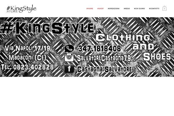 Tyrion theme site design template sample