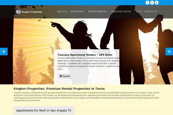 Site using Google Map with FancyBox Popup plugin