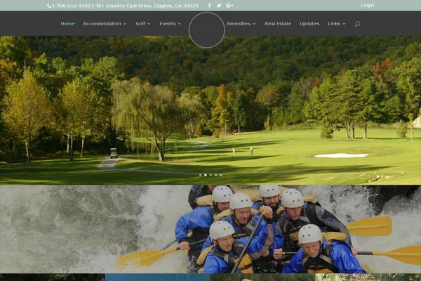 Divi theme site design template sample