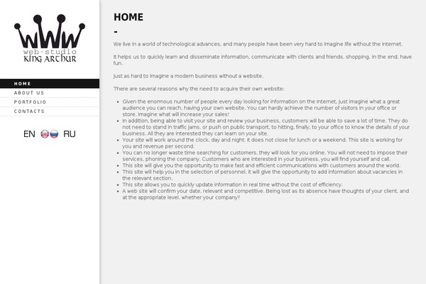 Elastico theme site design template sample
