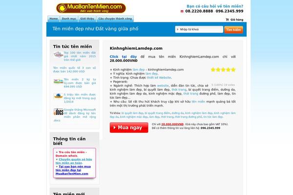 kinhnghiemlamdep.com site used PaperCuts