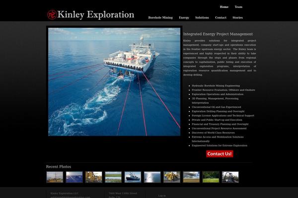 Blackcanvas_20 theme site design template sample