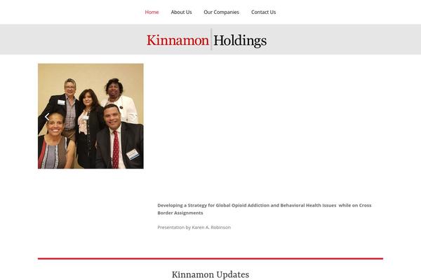 kinnamon.com site used Impreza