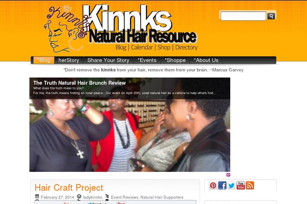 Orange and Black theme site design template sample