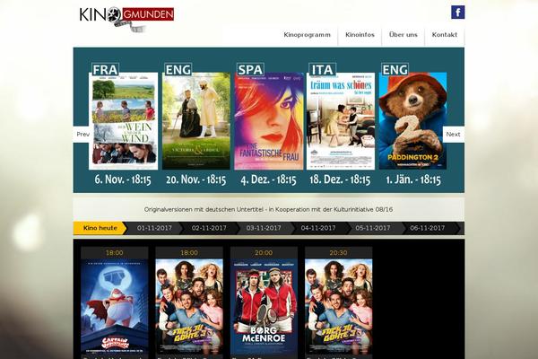 King theme site design template sample