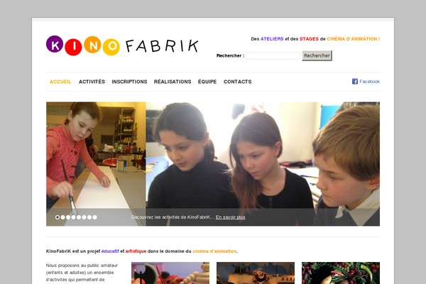 kinofabrik.org site used Brain-wp